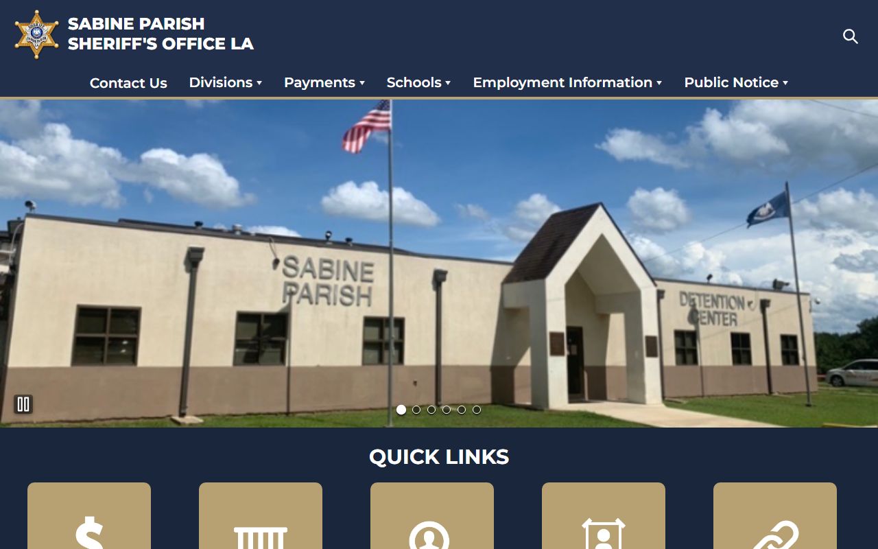 Sabine Parish court records Sheriff Office homepage